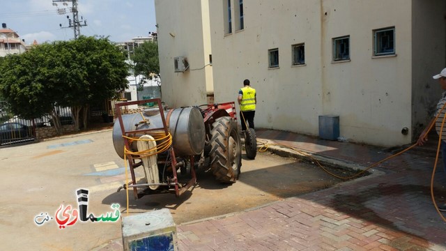 فيديو : رش مبيدات حشرية على مؤسسات ومدارس كفر قاسم لراحة المواطنين واستعداداً للعام الدراسي